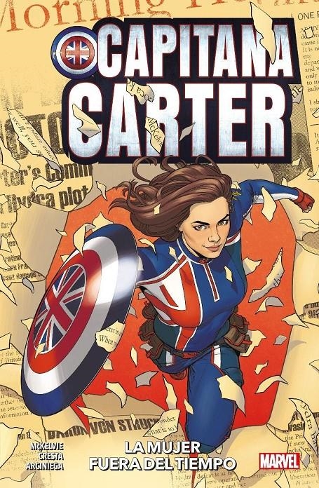 CAPITANA CARTER, LA MUJER FUERA DEL TIEMPO | 9788411019637 | JAMIE MCKELVIE - MARIKA CRESTA | Universal Cómics