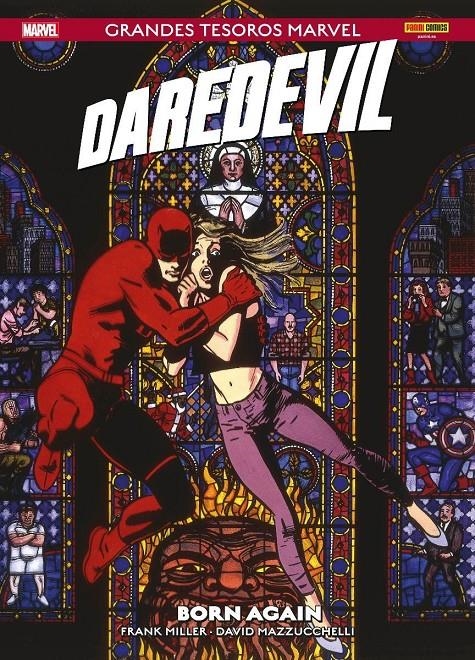 GRANDES TESOROS MARVEL DAREDEVIL, BORN AGAIN | 9788411016568 | FRANK MILLER - DAVID MAZZUCCHELLI | Universal Cómics