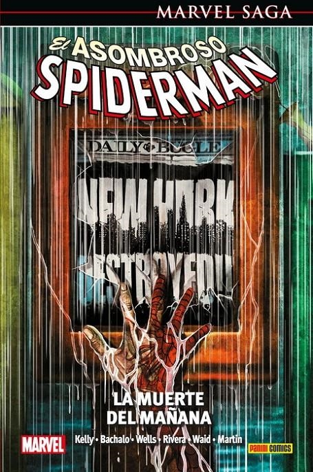 EL ASOMBROSO SPIDERMAN TOMO # 35 LA MUERTE DEL MAÑANA NUEVA EDICIÓN | 9788411501491 | HUMBERTO RAMOS - DAN SLOTT - GIUSEPPE CAMUNCOLI - EMMA RÍOS | Universal Cómics