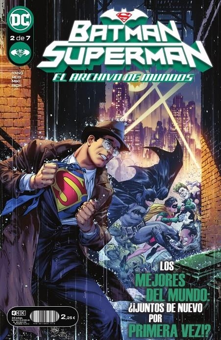 2AMA BATMAN SUPERMAN EL ARCHIVO DE MUNDOS # 02 | 9999900076967 | GENE LUEN YANG - IVAN REIS | Universal Cómics