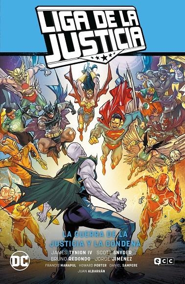 LIGA DE LA JUSTICIA SAGA # 05 LA GUERRA DE LA JUSTICIA Y LA CONDENA | 9788419518712 | BRUNO REDONDO - DANIEL SAMPERE - FRANCIS MANAPUL - HOWARD PORTER - JAMES TYNION IV - JORGE JIMÉNEZ - | Universal Cómics