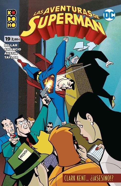 LAS AVENTURAS DE SUPERMAN # 19 | 9788419549082 | ALUIR AMANCIO - MARK MILLAR | Universal Cómics