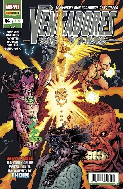 VENGADORES VOL 4 # 145 VENGADORES 44 | 977000543600500145 | AARON KUDER - JASON AARON - KEV WALKER | Universal Cómics