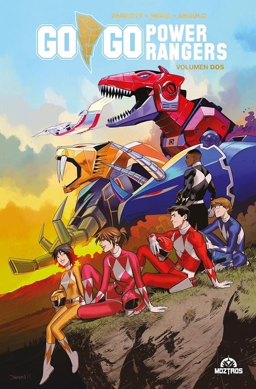 GO GO POWER RANGERS # 02 | 9788418955402 | DAN MORAS - RYAN PARROTT | Universal Cómics