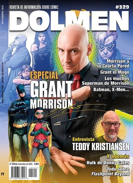 DOLMEN # 329 ESPECIAL GRANT MORRISON | 977169763400700329 | VARIOS AUTORES | Universal Cómics