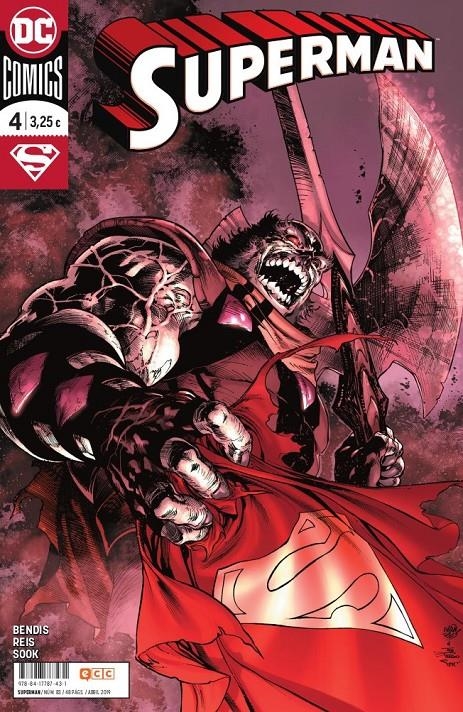 2AMA SUPERMAN # 83 NUEVA ETAPA 04 | 9999900078619 | BRIAN MICHAEL BENDIS - IVAN REIS - RYAN SOOK | Universal Cómics