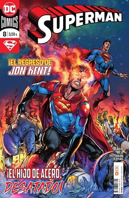 2AMA SUPERMAN # 87 NUEVA ETAPA 08 | 9999900078657 | BRANDON PETERSON - BRIAN MICHAEL BENDIS - IVAN REIS - STEVE EPTING | Universal Cómics