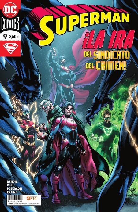 2AMA SUPERMAN # 88 NUEVA ETAPA 09 | 9999900078664 | BRANDON PETERSON - BRIAN MICHAEL BENDIS - IVAN REIS - STEVE EPTING | Universal Cómics