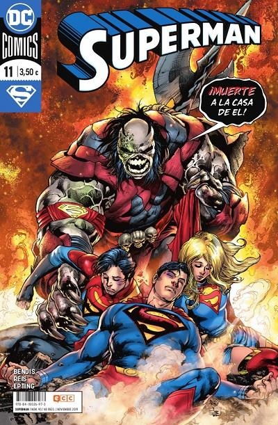 2AMA SUPERMAN # 90 NUEVA ETAPA 11 | 9999900078688 | BRANDON PETERSON - BRIAN MICHAEL BENDIS - IVAN REIS - STEVE EPTING | Universal Cómics