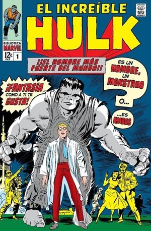 BIBLIOTECA MARVEL EL INCREÍBLE HULK # 01 DE 1962 A 1963 | 9788411501071 | STAN LEE - JACK KIRBY - OTROS | Universal Cómics