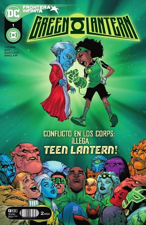 2AMA GREEN LANTERN # 110 NUEVA ETAPA 01 | 9999900079791 | DEXTER SOY - GEOFFREY THORNE - MARCO SANTUCC | Universal Cómics