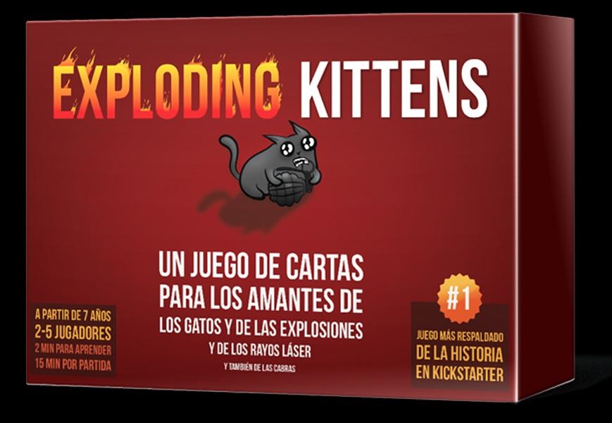 EXPLODING KITTENS | 810083040356 | MATHEW INMAN - SHANE SMALL - ELAN LEE | Universal Cómics