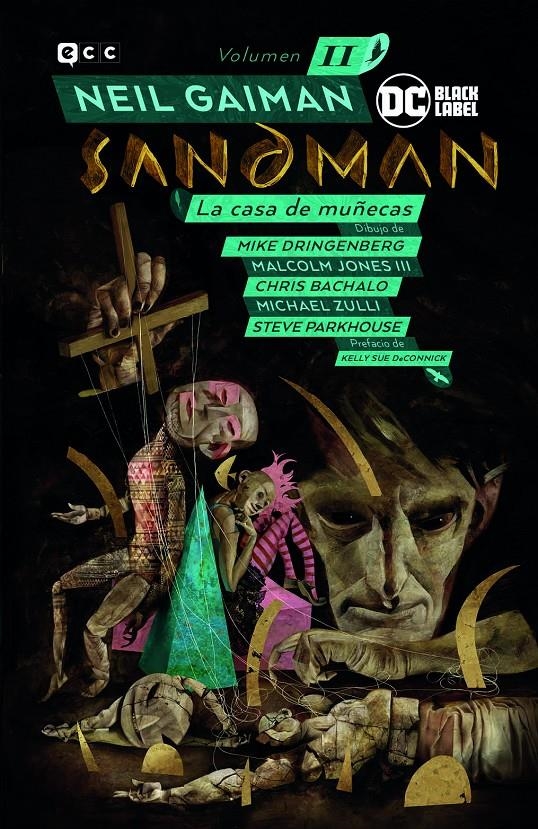 BIBLIOTECA SANDMAN EDICIÓN DC BLACK LABEL # 02 LA CASA DE MUÑECAS 2ª EDICIÓN | 9788419518477 | MALCOLM JONES III - MIKE DRINGENBERG - NEIL GAIMAN - CHRIS BACHALO - MICHAEL ZULLI - STEVE PARKHOUSE | Universal Cómics