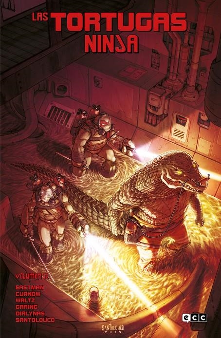 LAS TORTUGAS NINJA # 12 | 9788419549747 | BOBBY CURNOW - KEN GARING - KEVIN EASTMAN - MATEUS SANTOLOUCO - MICHAEL DIALYNAS - TOM WALTZ