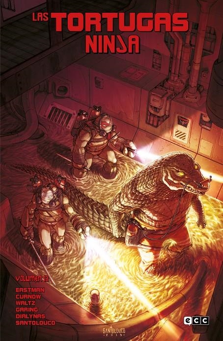 LAS TORTUGAS NINJA # 12 | 9788419549747 | BOBBY CURNOW - KEN GARING - KEVIN EASTMAN - MATEUS SANTOLOUCO - MICHAEL DIALYNAS - TOM WALTZ | Universal Cómics