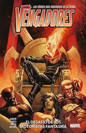 MARVEL PREMIERE LOS VENGADORES # 05 EL DESAFÍO DE LOS MOTORISTAS FANTASMA | 9788411501842 | FELIPE SMITH - TRADD MOORE - JASON AARON - STEFANO CASELLI | Universal Cómics