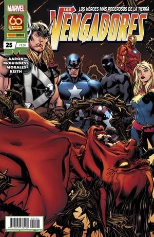 2AMA VENGADORES VOL 4 # 124 VENGADORES 25 | 9999900080261 | JASON AARON - ED MCGUINNESS