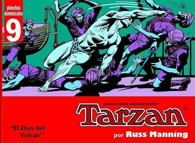 TARZAN PLANCHAS DOMINICALES DE RUSS MANNING # 09 | 9789898355416 | EDGAR RICE BURROUGHS - RUSS MANNING | Universal Cómics