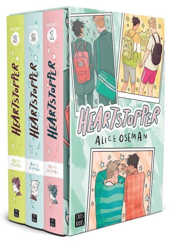 ESTUCHE HEARTSTOPPER 1 - 3 | 9788408261551 | ALICE OSEMAN | Universal Cómics