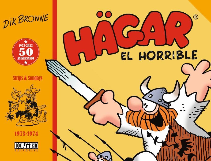 HAGAR EL HORRIBLE # 01 1973-1974 | 9788419380722 | DICK BROWNE | Universal Cómics