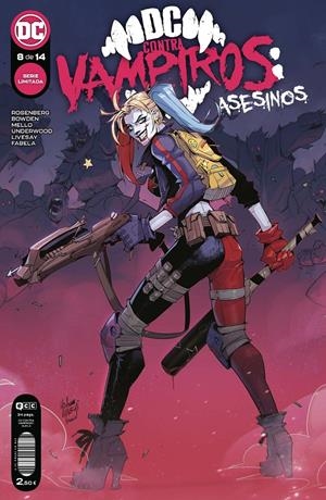 DC CONTRA VAMPIROS # 08 | 9788419586315 | EDUARDO MELLO - MATTHEW ROSENBERG - MIKE BOWDEN | Universal Cómics