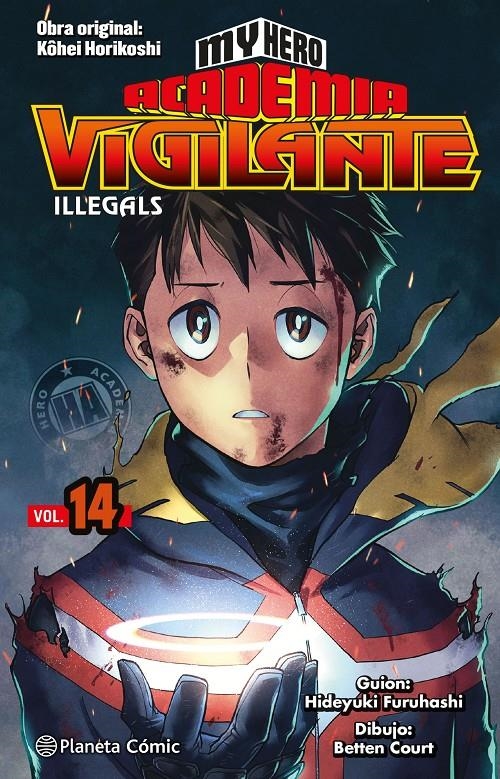 MY HERO ACADEMIA VIGILANTE ILLEGALS # 14 | 9788411401890 | KOHEI HORIKOSHI | Universal Cómics