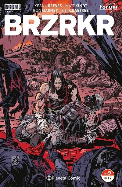 BRZRKR # 09 | 9788411404433 | KEANU REEVES - MATT KINDT - RON GARNEY | Universal Cómics