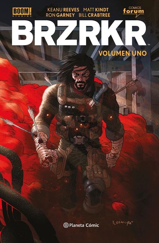BRZRKR TOMO # 01 | 9788411404471 | KEANU REEVES - MATT KINDT - RON GARNEY