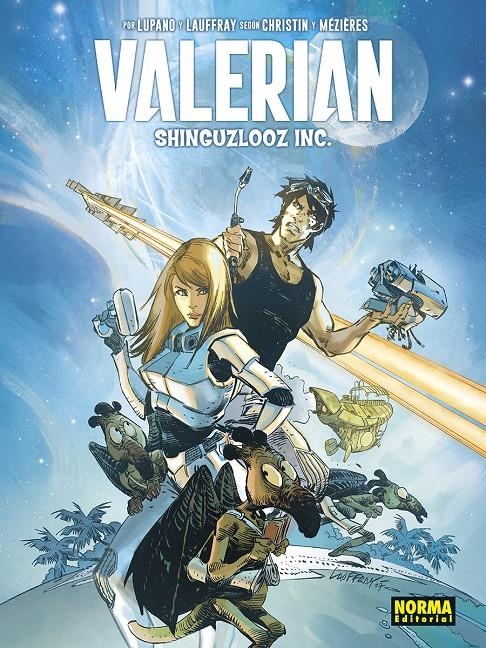 VALERIAN VISTO POR MATHIEU LAUFFRAY, SHINGUZLOOZ INC. | 9788467960037 | WILFRID LUPANO - MATHIEU LAUFFRAY | Universal Cómics