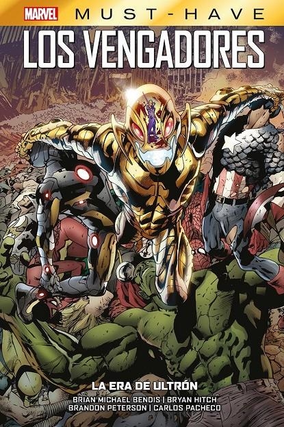 MARVEL MUST-HAVE VENGADORES # 02 LA ERA DE ULTRÓN | 9788411500593 | BRIAN MICHAEL  BENDIS - BRANDON PETERSON - BRYAN HITCH - CARLOS PACHECO | Universal Cómics