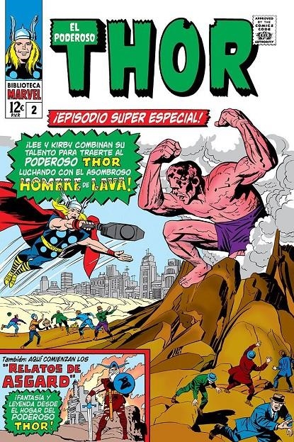 BIBLIOTECA MARVEL EL PODEROSO THOR # 02 DE 1963 A 1964 | 9788411502108 | STAN LEE - JACK KIRBY - JOE SINNOTT - ROBERT BERNSTEIN - DON HECK | Universal Cómics