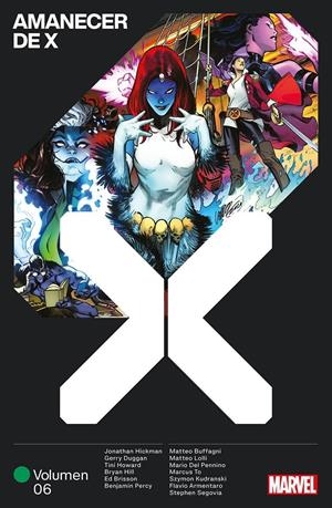 MARVEL PREMIERE AMANECER DE X # 06 | 9788411502412 | JONATHAN HICKMAN - ED BRISSON - GERRY DUGGAN - MARCUS TO - BENJAMIN PERCY, TINI HOWARD