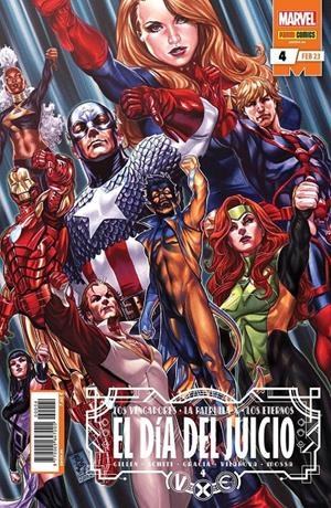V.X.E. EL DÍA DEL JUICIO # 04 | 977000564700500004 | VALERIO SCHITI - KIERON GILLEN - GUIU VILANOVA | Universal Cómics