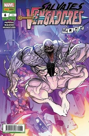 SALVAJES VENGADORES # 34 NUEVA ETAPA 6 | 977000557600800034 | DAVID PEPOSE - CARLOS MAGNO | Universal Cómics