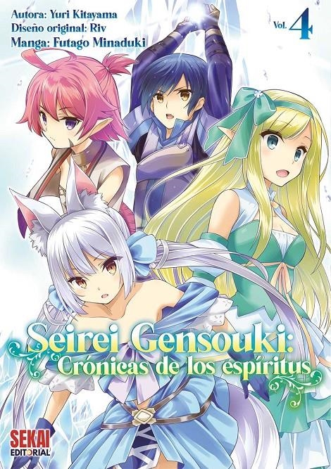 SEIREI GENSOUKI, CRÓNICAS DE LOS ESPÍRITUS # 04 | 9788412582284 | FUTAGO MINADUKI - RIV - YURI KITAYAMA | Universal Cómics