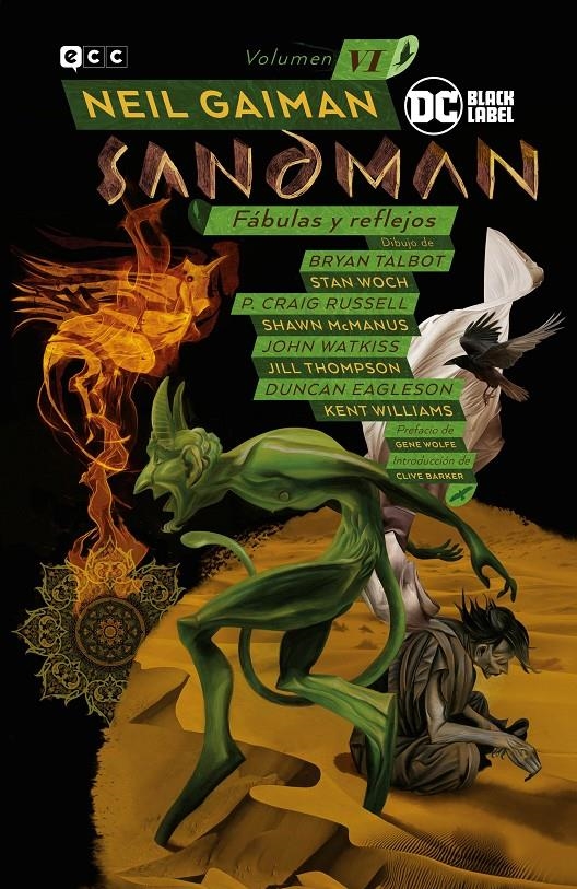 BIBLIOTECA SANDMAN EDICIÓN DC BLACK LABEL # 06 FÁBULAS Y REFLEJOS NUEVA EDICIÓN | 9788419586056 | BRYAN TALBOT- NEIL GAIMAN - JILL THOMPSON - KENT WILLIAMS - P. CRAIG RUSSELL | Universal Cómics