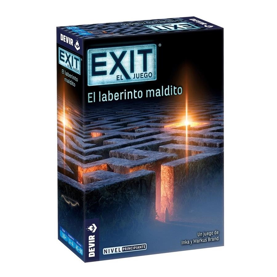 EXIT EL LABERINTO MALDITO | 8436589627161 | INKA Y MARKUS BRAND | Universal Cómics