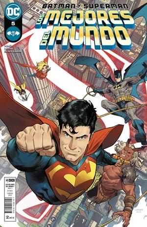 BATMAN SUPERMAN LOS MEJORES DEL MUNDO # 05 | 9788419586957 | MARK WAID - DAN MORA | Universal Cómics