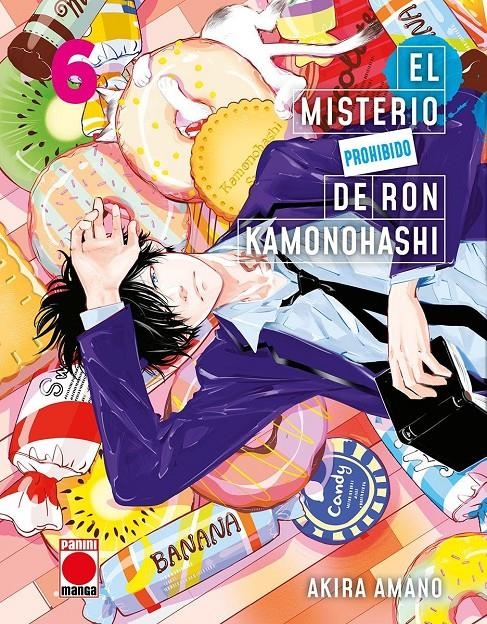 EL MISTERIO PROHIBIDO DE RON KAMONOHASHI # 06 | 9788411502245 | AKIRA AMANO | Universal Cómics