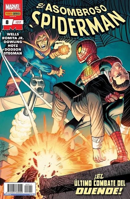 SPIDERMAN VOL 2 # 217 EL ASOMBROSO SPIDERMAN 8 | 977000533900900217 | ZEB WELLS -  JOHN ROMITA JR - MICHAEL DOWLING - KYLE HOTZ | Universal Cómics