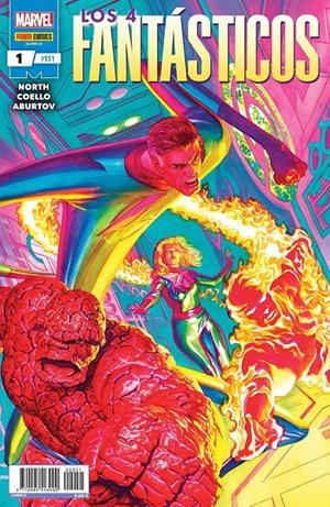 LOS 4 FANTÁSTICOS VOL 7 # 151 LOS 4 FANTÁSTICOS 01 | 977000554300000051 | RYAN NORTH - IBAN COELLO | Universal Cómics