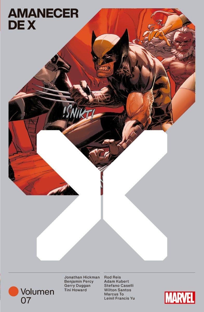 MARVEL PREMIERE AMANECER DE X # 07 | 9788411502788 | LEINIL FRANCIS YU - ROD REIS- JONATHAN HICKMAN - ADAM KUBERT- WILTON SANTOS - GERRY DUGGAN