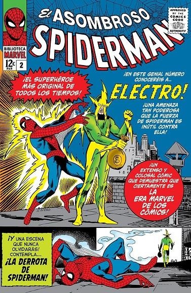 BIBLIOTECA MARVEL EL ASOMBROSO SPIDERMAN # 02 DE 1963 A 1964 | 9788411502610 | STAN LEE - STEVE DITKO | Universal Cómics