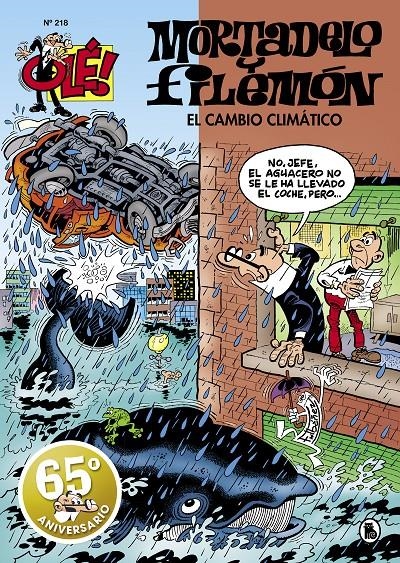 OLE MORTADELO # 218 EL CAMBIO CLIMÁTICO | 9788402425218 | FRANCISCO IBAÑEZ | Universal Cómics