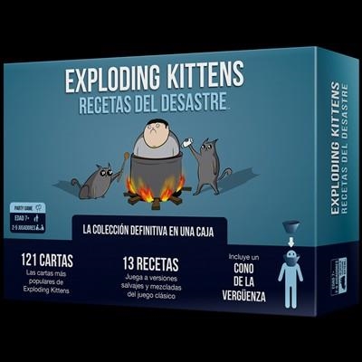 EXPLODING KITTENS RECETAS DEL DESASTRE | 810083042053 | Universal Cómics