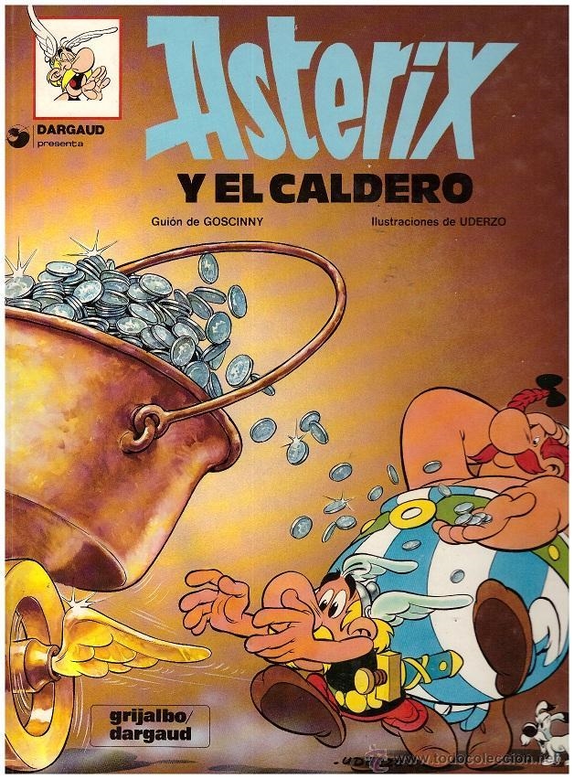 ASTÉRIX Y EL CALDERO RUSTICA | 9788475101378 | GOSCINNY / UDERZO | Universal Cómics