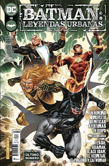 BATMAN LEYENDAS URBANAS # 18 | 9788419626592 | ALEX PAKNADEL  AMANCAY NAHUELPAN  DAN WATTERS - SERGIO ACUÑA | Universal Cómics