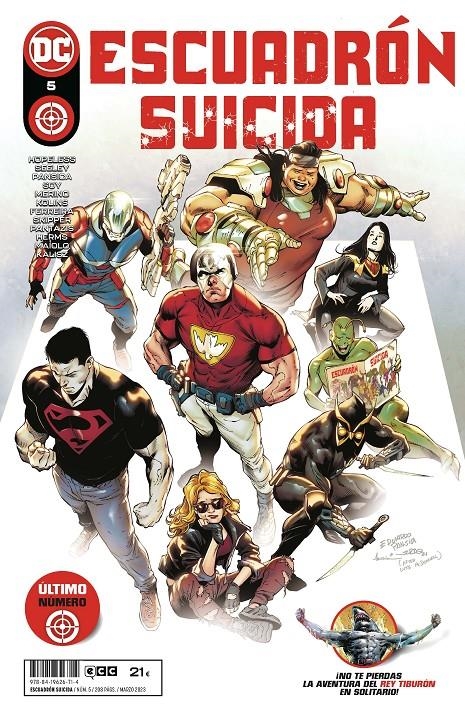 ESCUADRÓN SUICIDA # 05 NUEVA ETAPA | 9788419626714 | DEXTER SOY - EDUARDO PANSICA - ROBBIE THOMPSON - GERALDO BORGES -SCOTT KOLINS | Universal Cómics