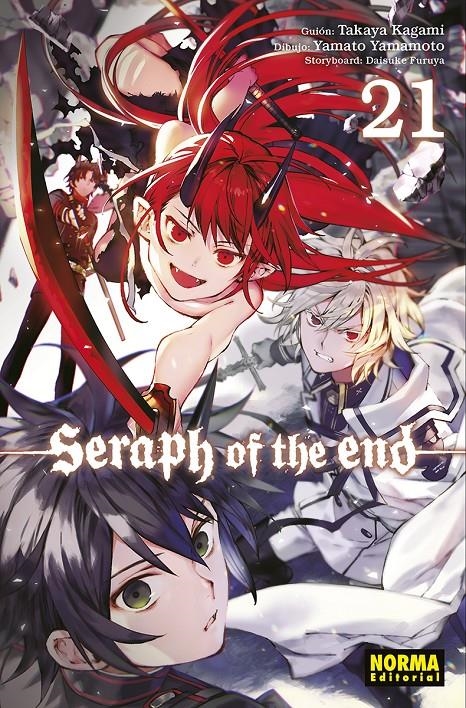 SERAPH OF THE END # 21 | 9788467959499 | TAKAYA KAGAMI - YAMATO YAMAMOTO - DAISUKE FURUYA | Universal Cómics