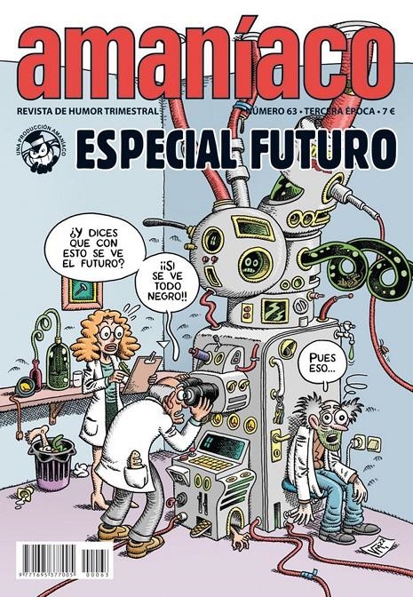 AMANÍACO III ÉPOCA # 63 ESPECIAL FUTURO | 977169537700500063 | VARIOS AUTORES | Universal Cómics